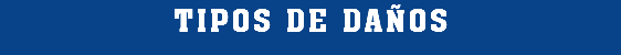 tipos de daños